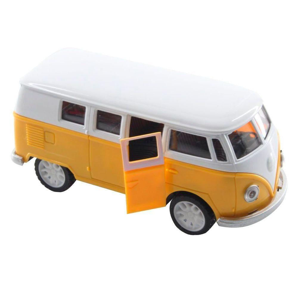 Miniatura Carro Volkswagen Kombi Amarela