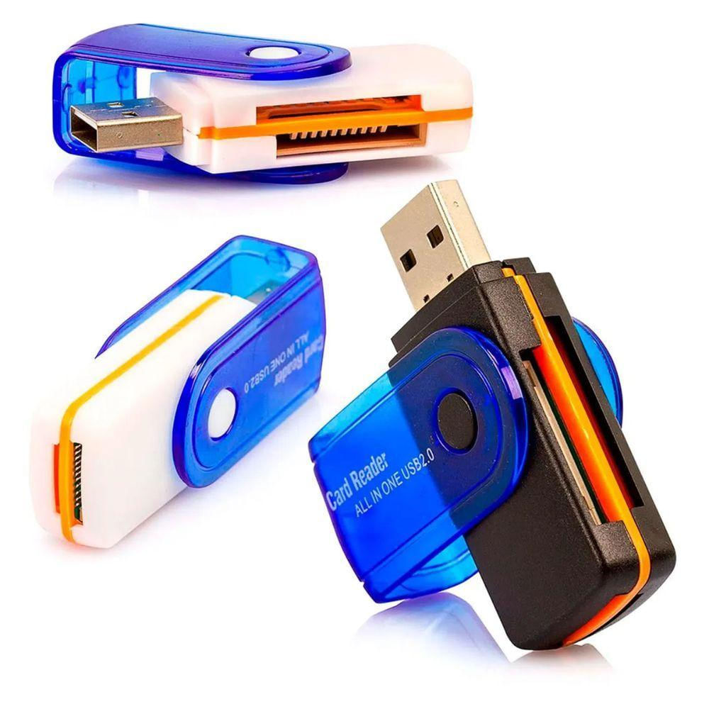 Leitor De Cartão De Memória Estilo Pen Drive