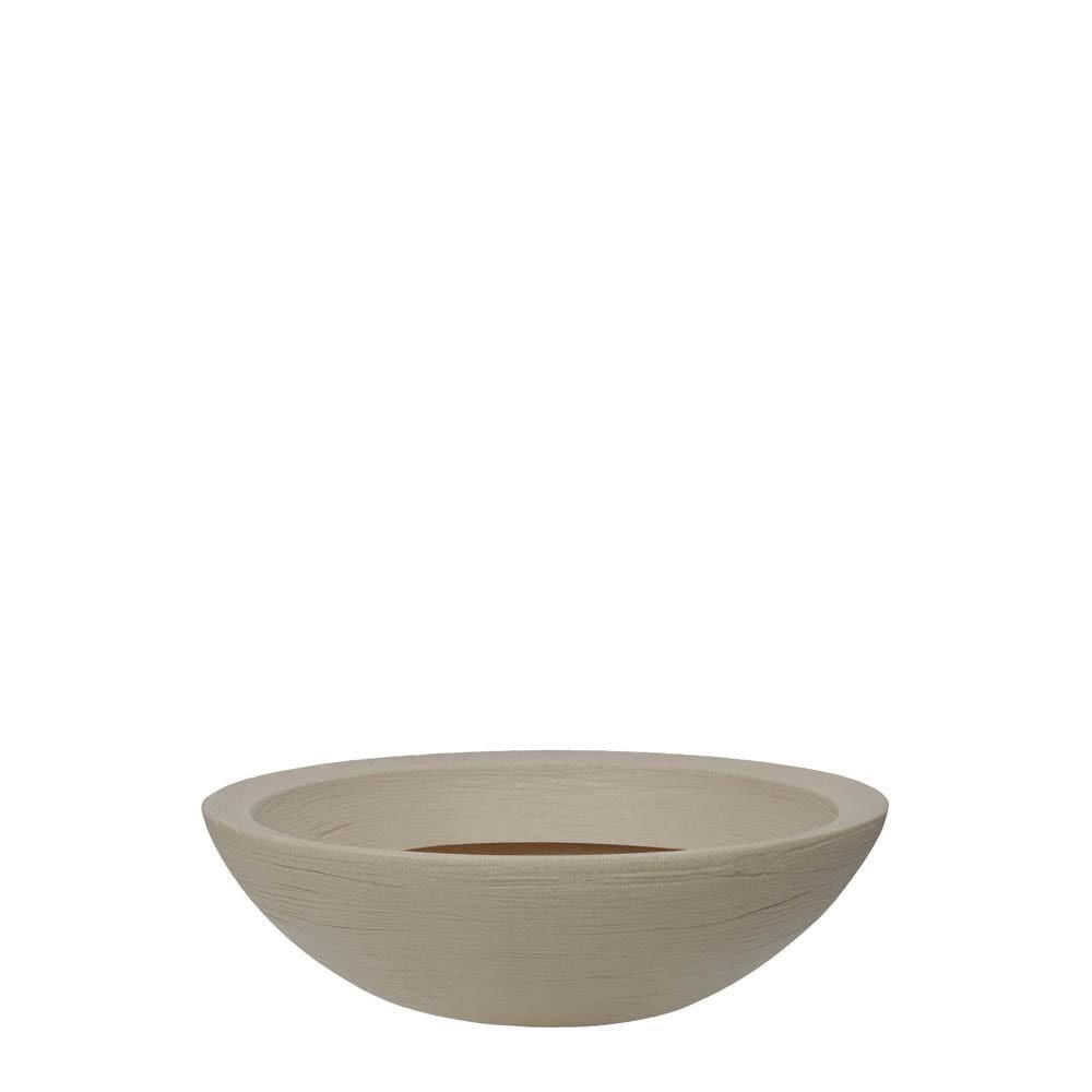 Vaso Terra Bowl 55 X 16 Cm Cor 11 - Granito Areia