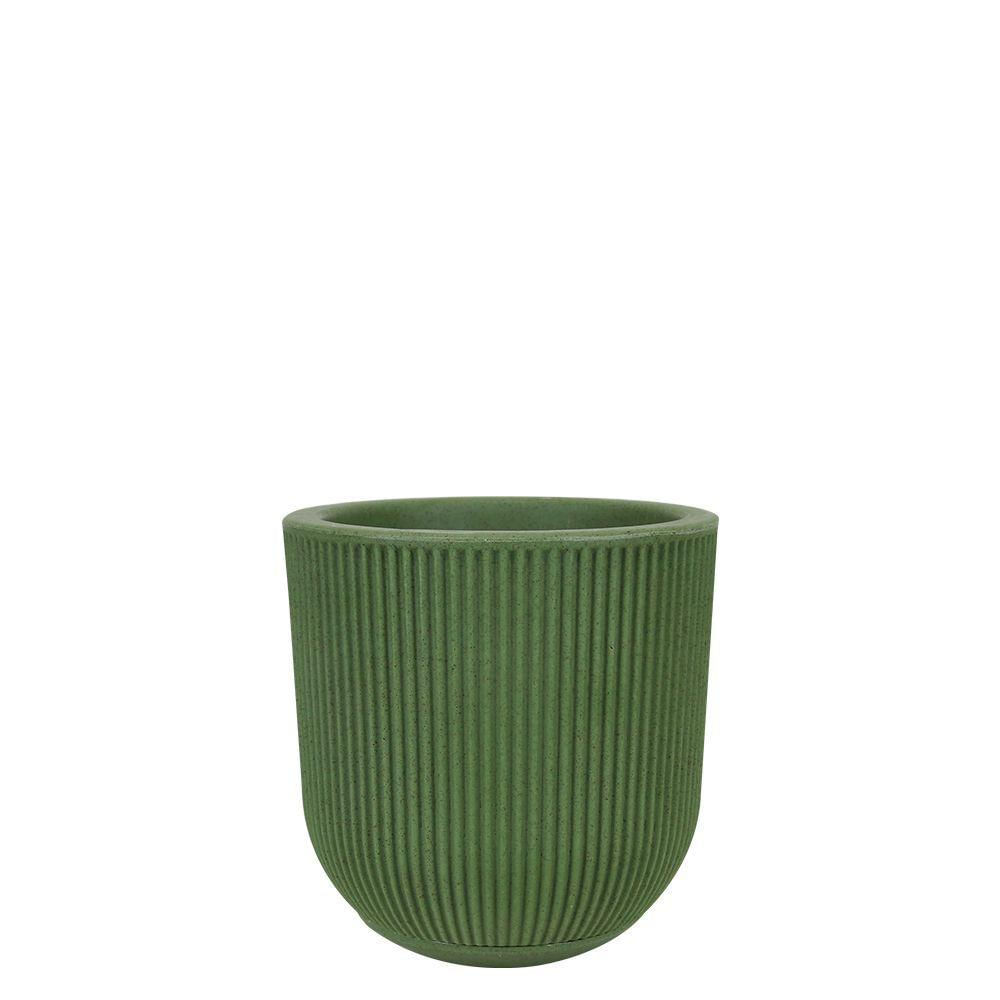 Vaso Sp27 29 X 29 Cm Cor 53 - Oliva Artstone