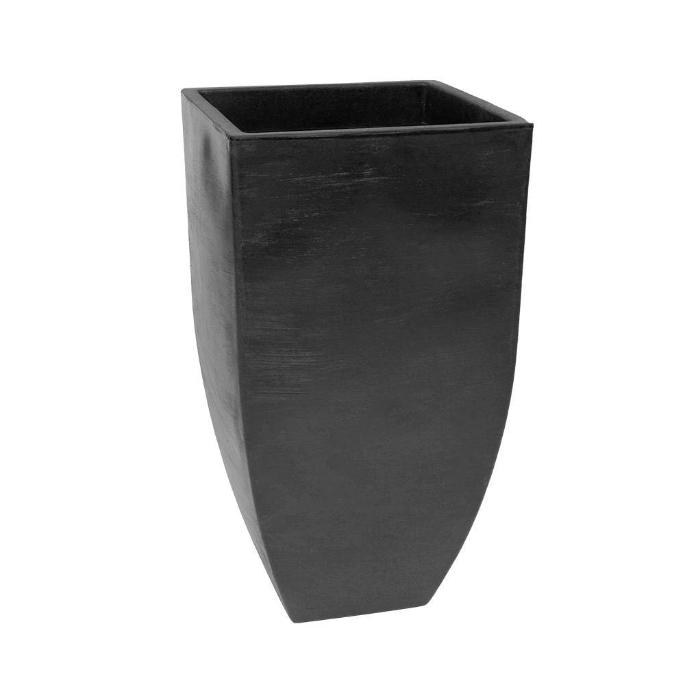 Vaso Malta Trapézio 42 X 76 Cm Cor 07 - Preto Sólido