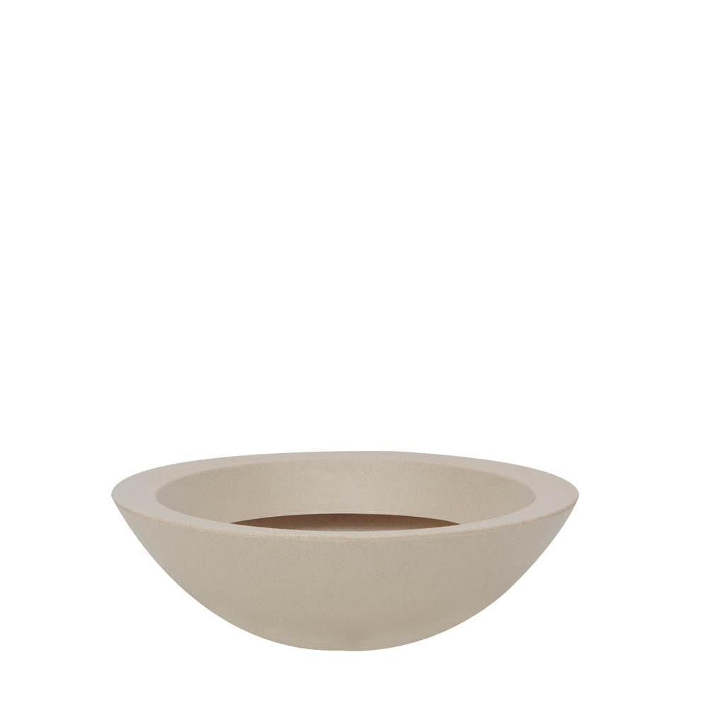 Vaso Malta Bowl 54 X 17 Cm Cor 11 - Granito Areia