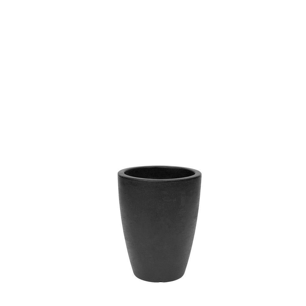 Vaso Malta Cone 30 X 40 Cm Cor 07 - Preto Sólido