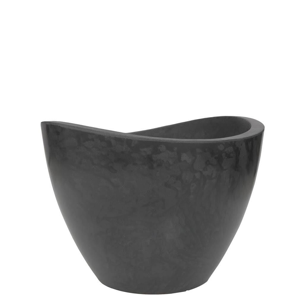 Vaso Copacabana 60 X 45 Cm Cor 18 - Antique Preto