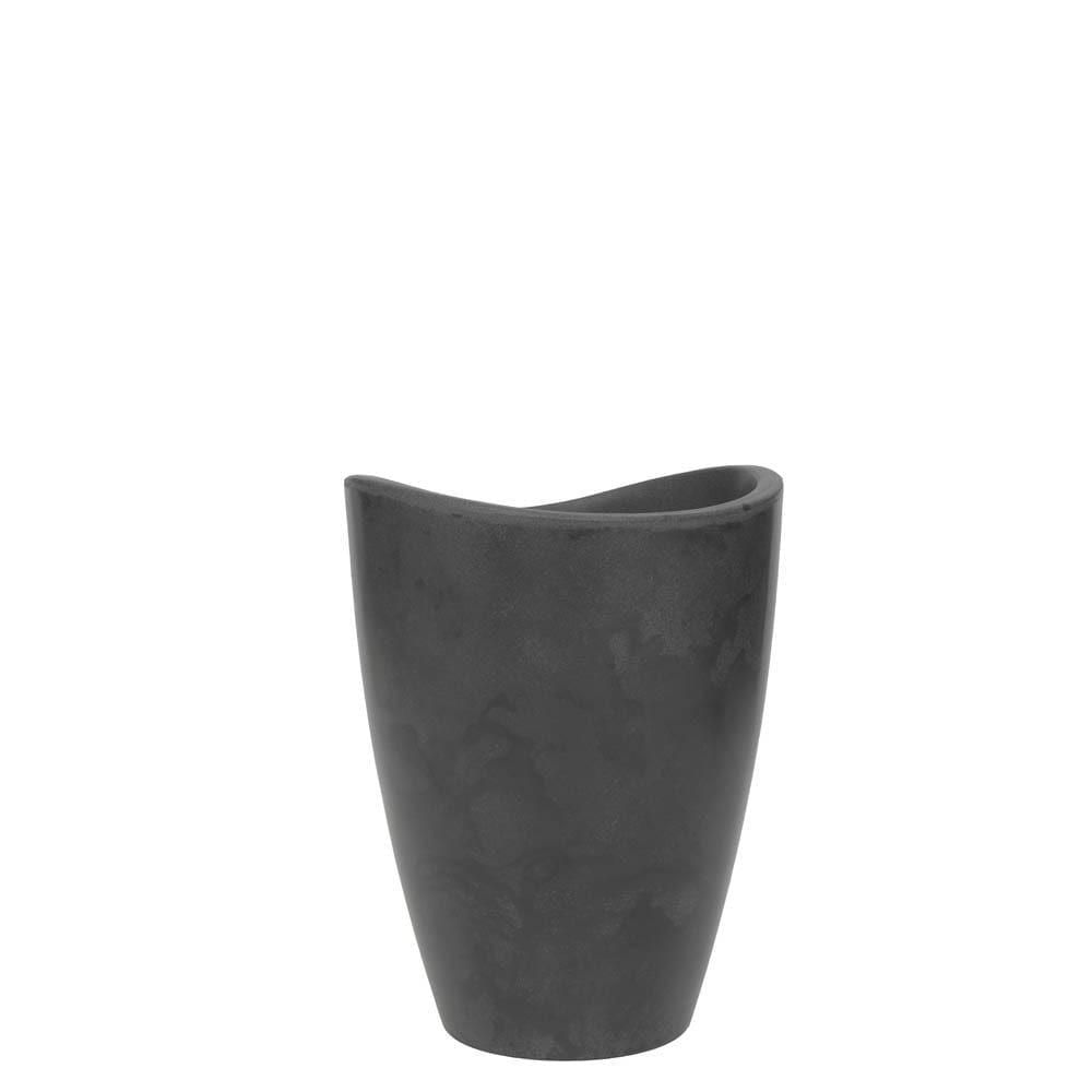 Vaso Copacabana Alto 30 X 40 Cm Cor 18 - Antique Preto