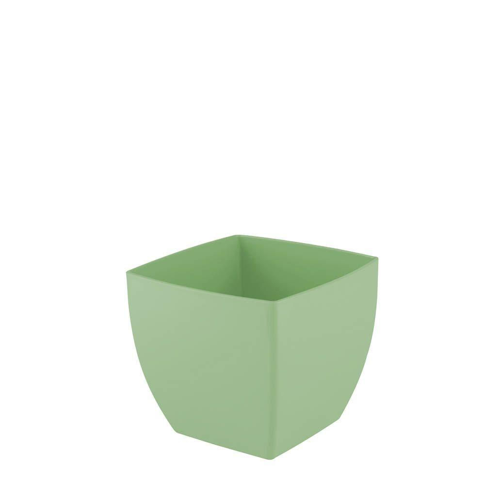 Cachepot Siena 14 X 13 Cm Cor 66 - Verde Vintage