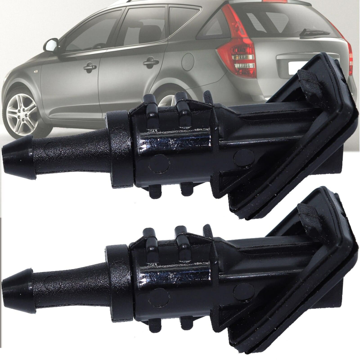 Kit de Bicos de Lavagem do Parabrisa Frontal para Kia Cee'd 2006 - 2012