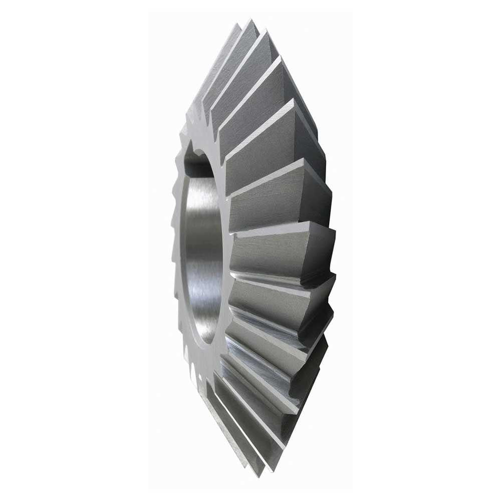 Fresa De ângulo Duplo Simétrico - 60º - 100x25x32x28 - Din 847 - 1322