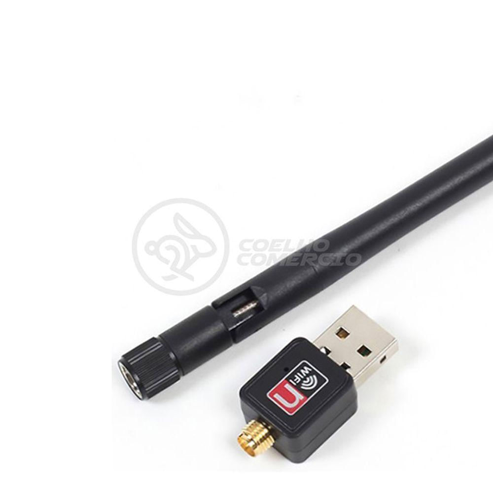 Antena Usb 2.0 Receptor De Wifi Wireless Internet Sem Fio 1200Mbps 802.Inn Pc Notebook 51