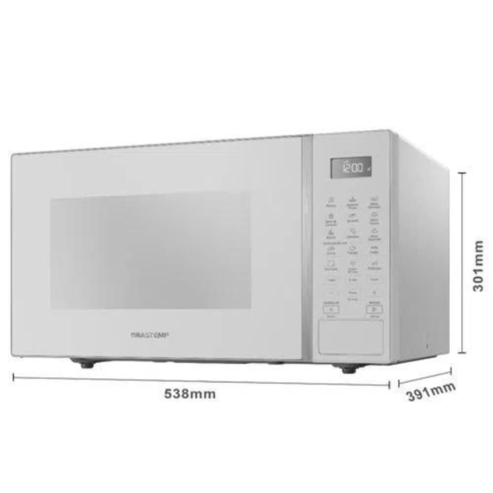 Micro-ondas Menu Gourmet 32L Branco Brastemp 110V