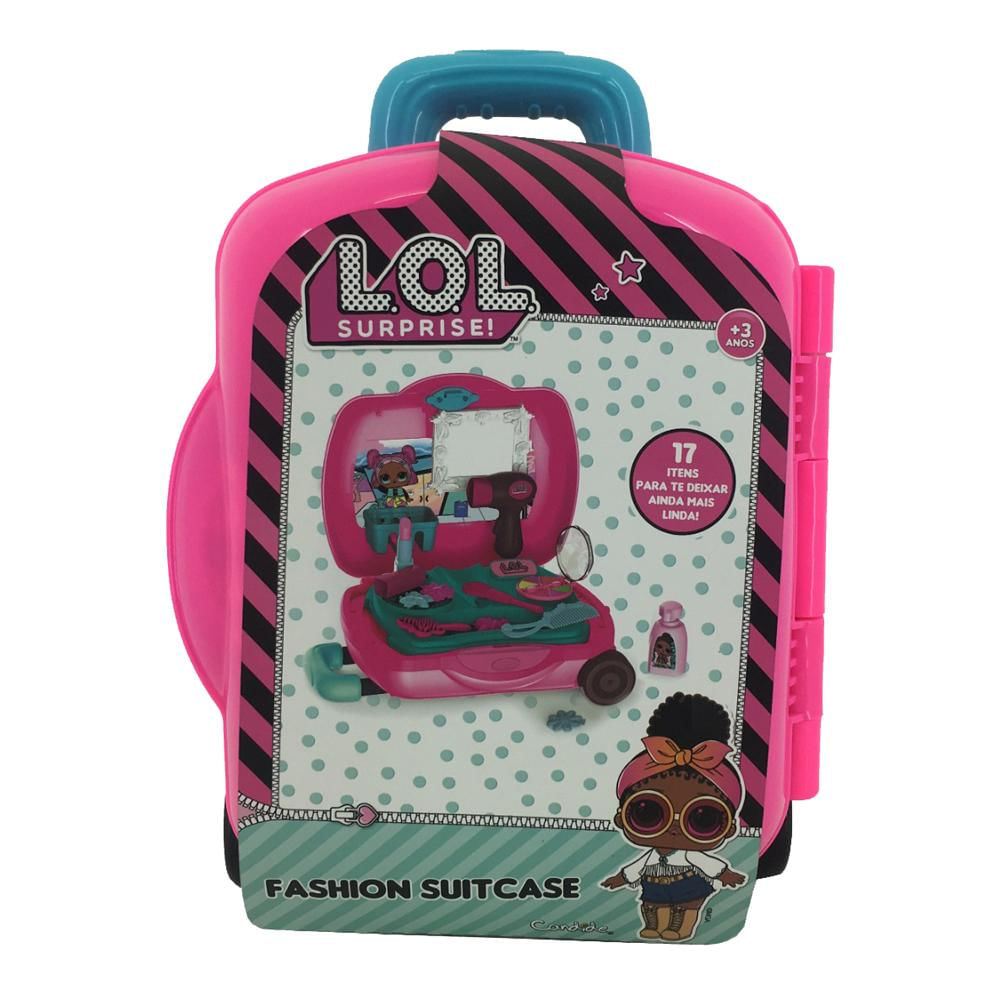 Fashion Suitcase  C/17 Peças - Lol Surprise