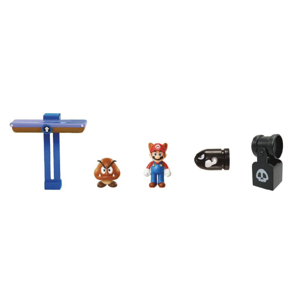 Super Mario - Switchback Hill Diorama Set