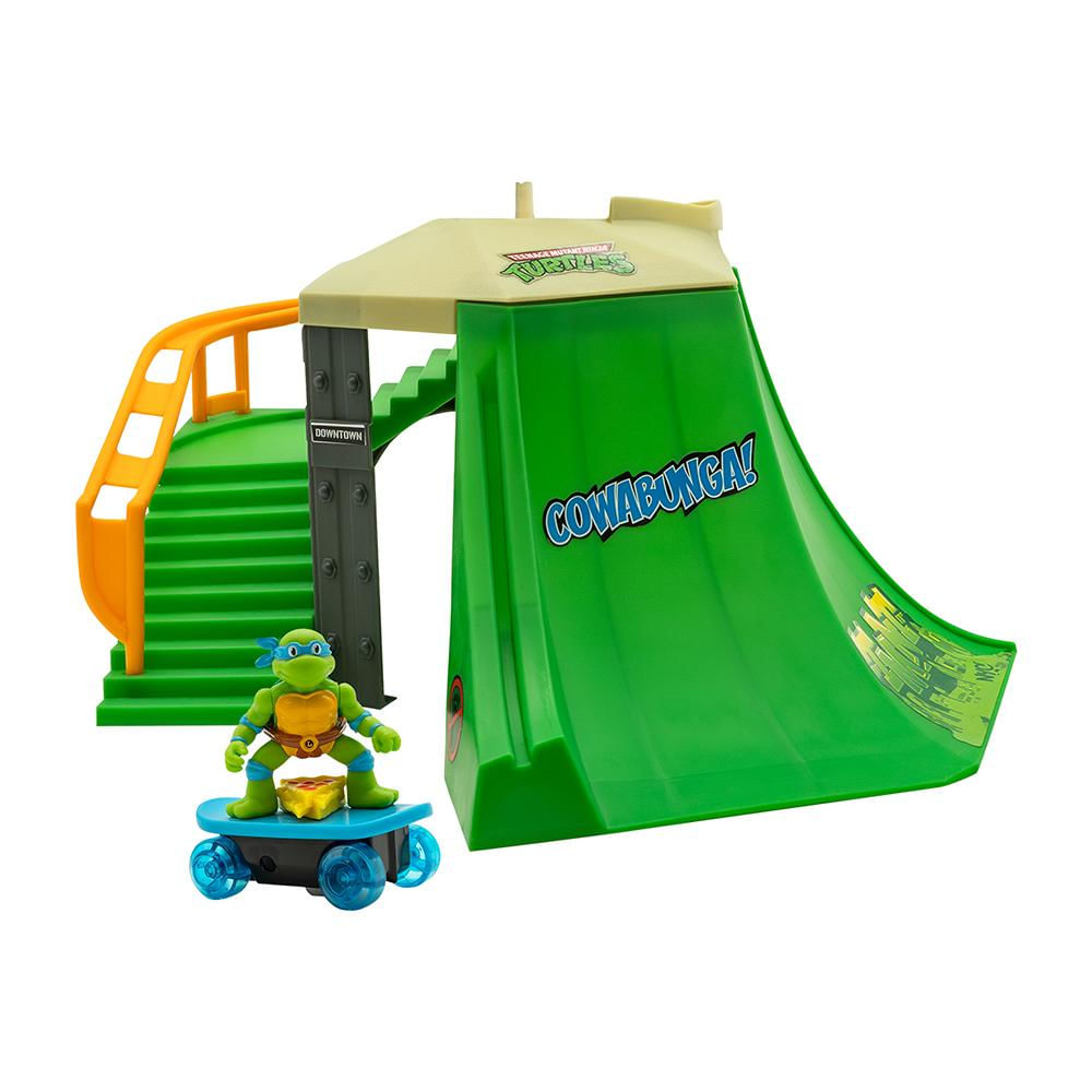 Tartarugas Ninja - Pista De Skate Mini Mayhem Playset