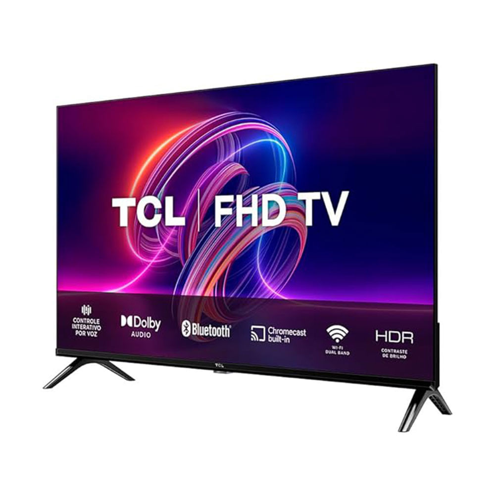 Smart TV 40 S5400A LED/Full Hd/Wifi/Android Tv/Google Assist Semp TCL Preto / Bivolt