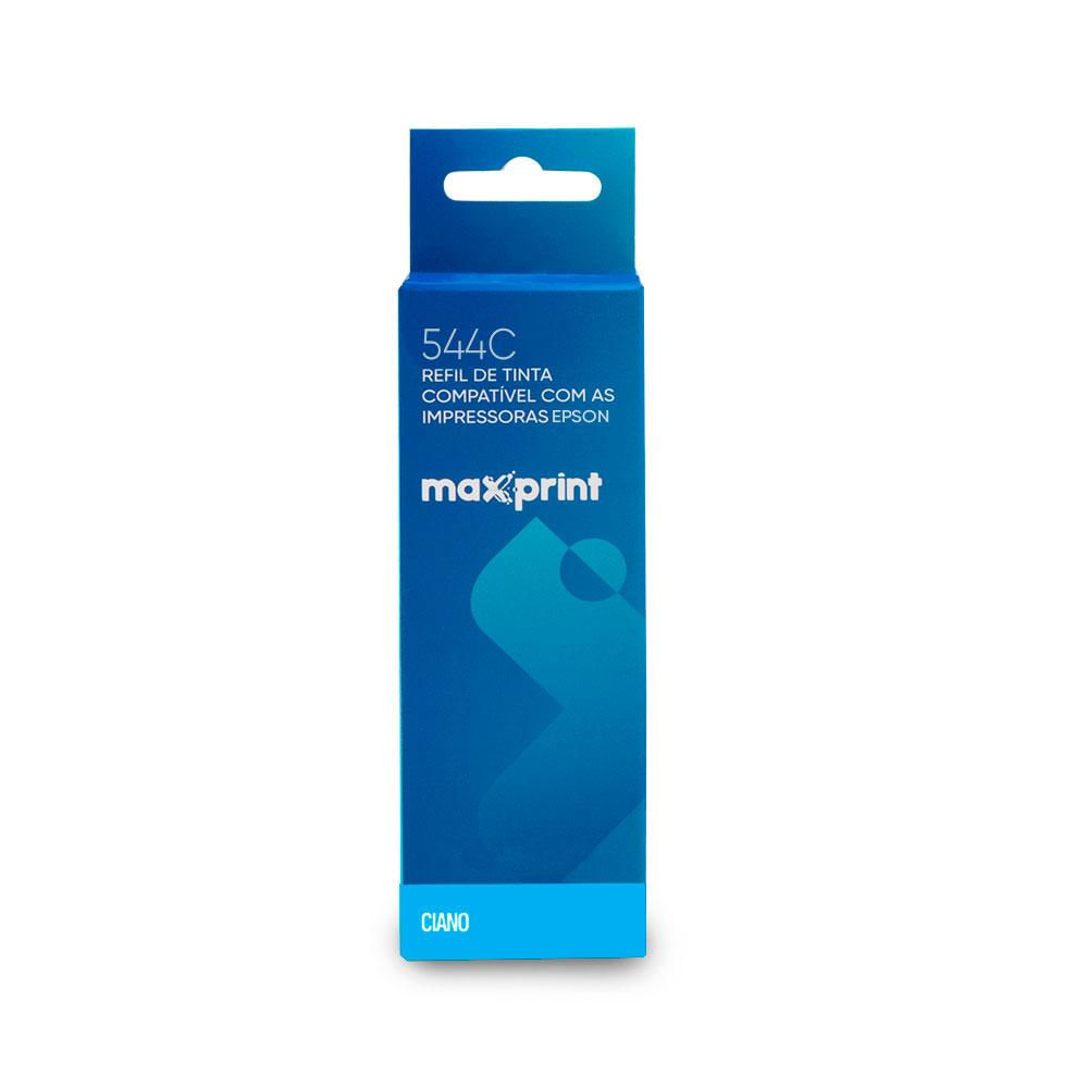 Refil de Tinta Maxprint para Impressoas Epson 544C Ciano