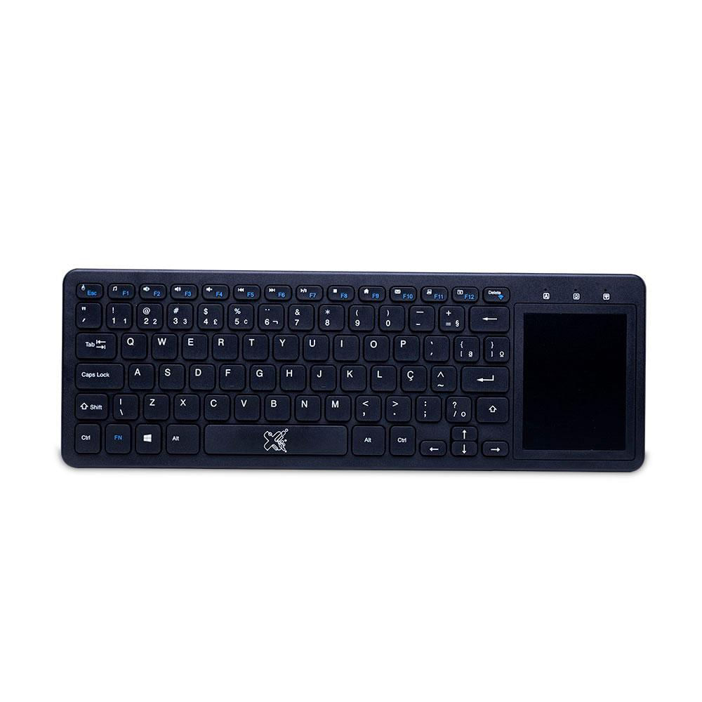 Teclado sem Fio TV Plus Maxprint Preto
