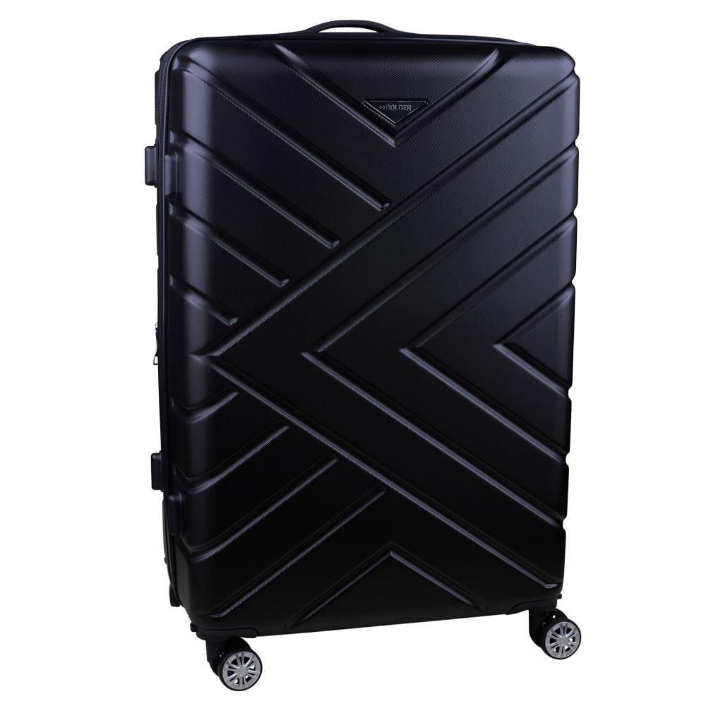 Mala de Viagem Grande 20Kg VIP Bolder Preta Preto