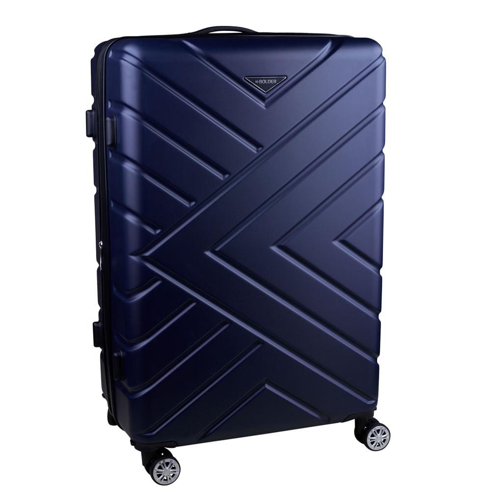 Mala de Viagem Grande 20Kg VIP Bolder Azul Azul