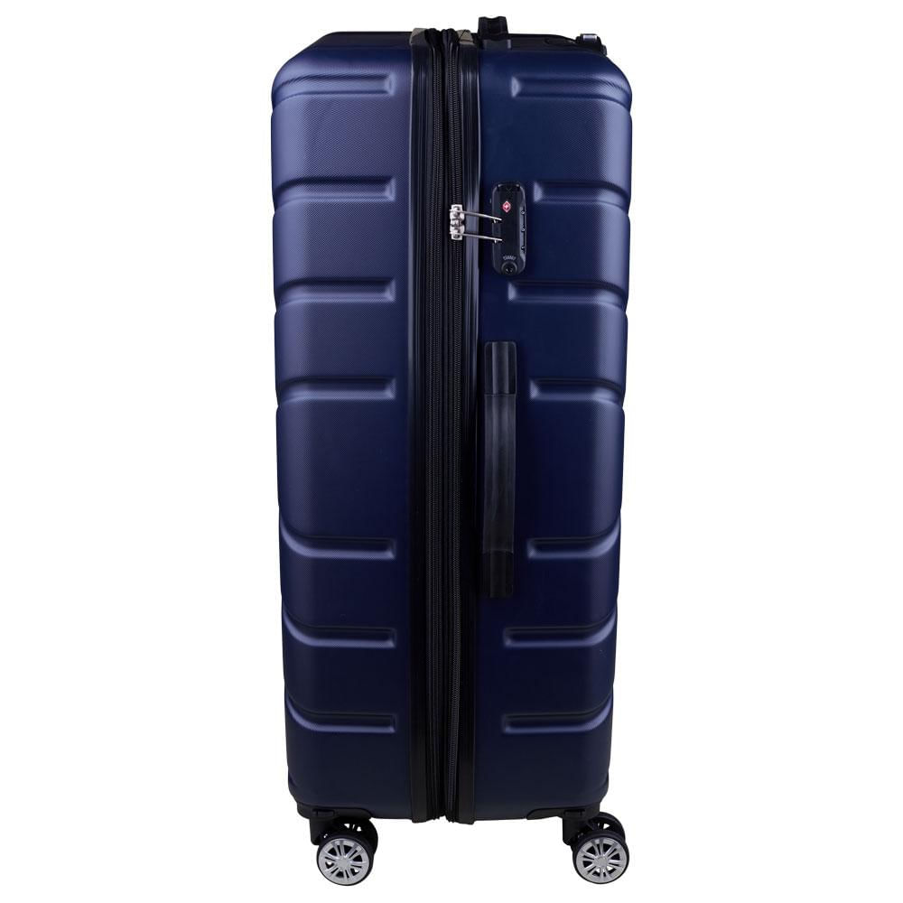 Mala de Viagem Grande 20Kg VIP Bolder Azul Azul