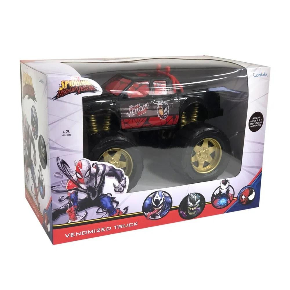 Carrinho Roda Livre Venomized Truck Iron Man - Candide