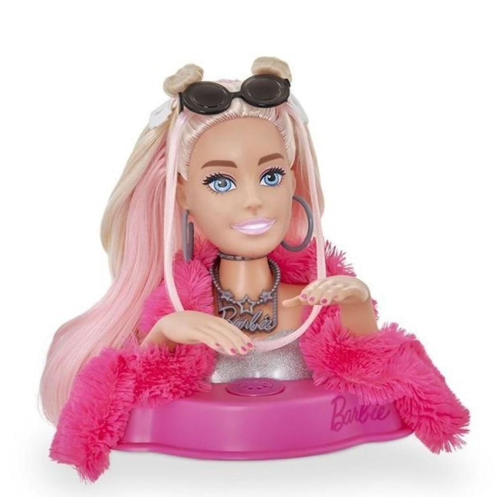 Barbie Styling Head Extra Com Frases - Pupee