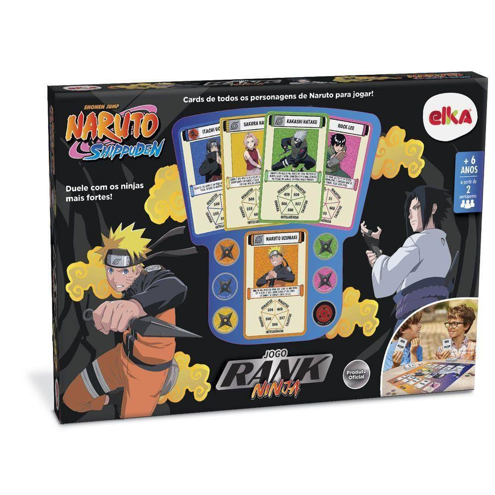 Jogo Rank Cards Ninja Naruto Shippuden - Elka