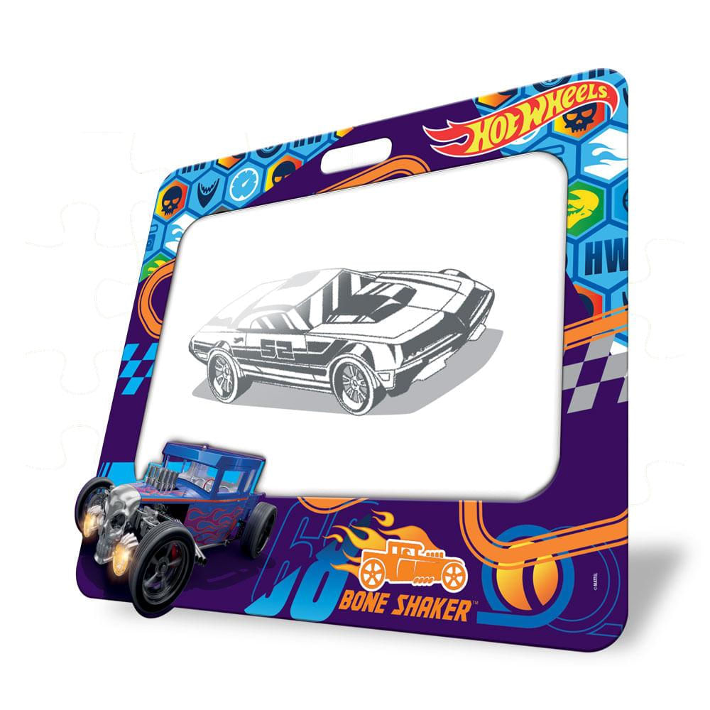 Hot Wheels Lousa Radical Com Quebra-Cabeça - Fun Divirta-se