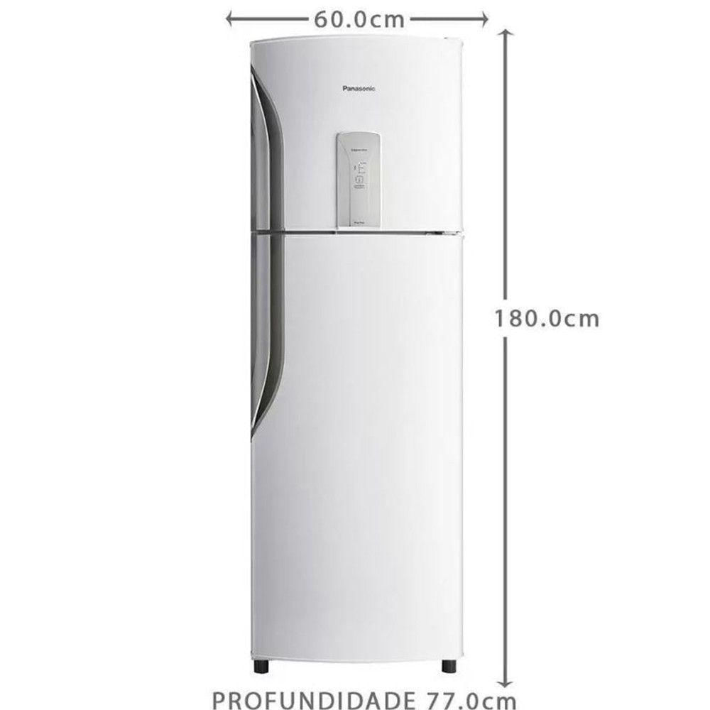 Geladeira Nr-bt41pd1wb 387L 2 Portas Frost Free Top Freezer Panasonic Branco 220v 220V