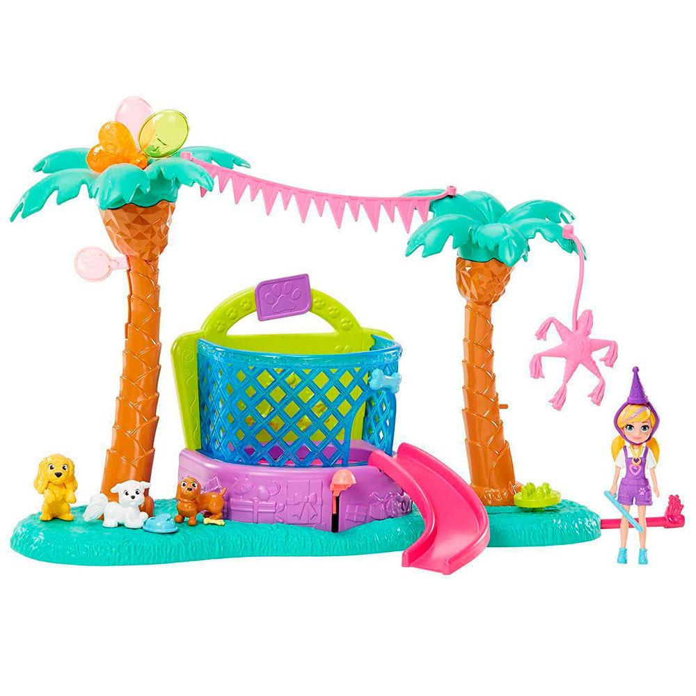 Polly Pocket Playset Parque Dos Cachorrinhos - Mattel