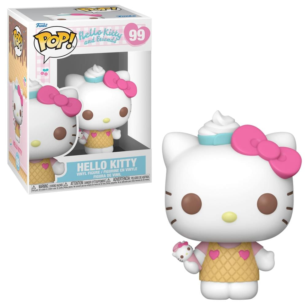 Boneco Funko Pop! Sanrio Sorvetes - Hello Kitty