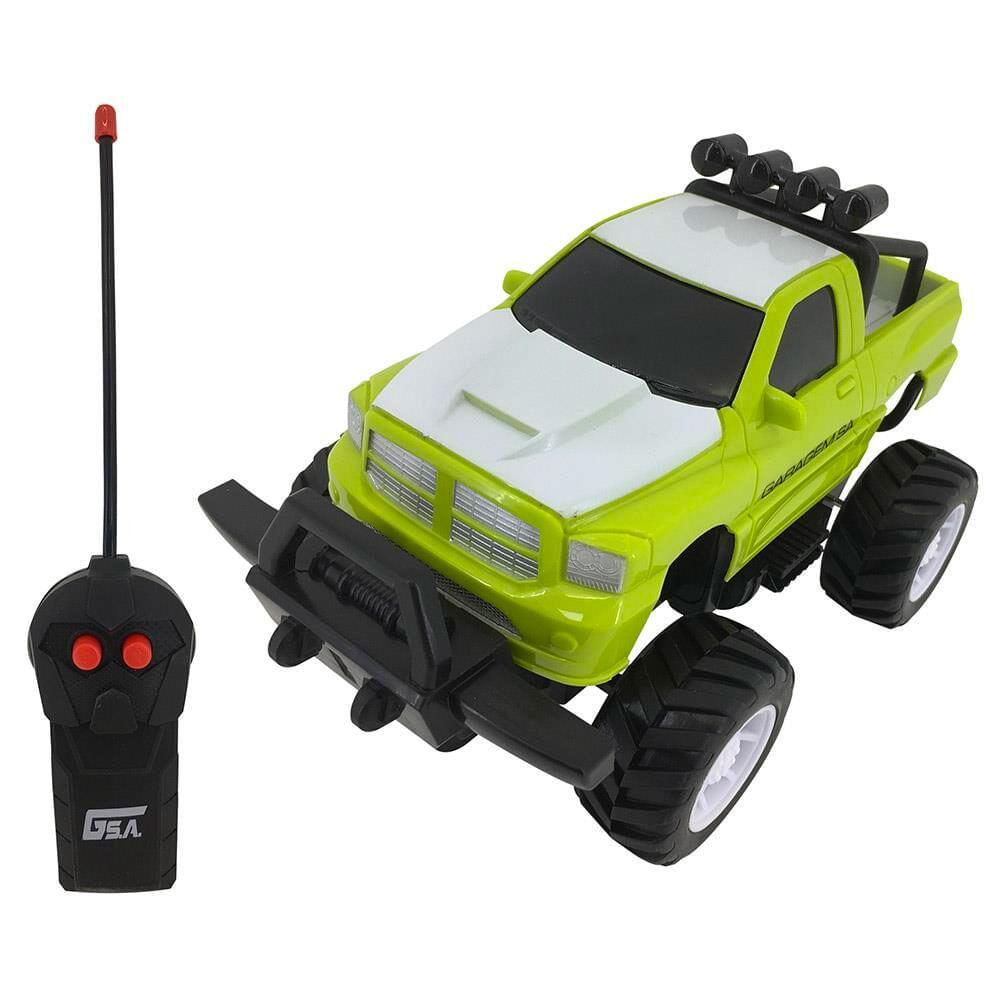 Carrinho de Controle Remoto Demolition RC3 Verde - Candide