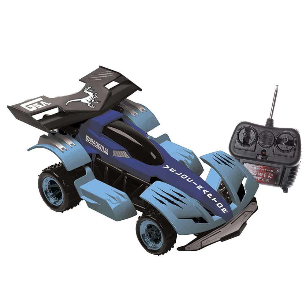 Carrinho de Controle Remoto Velociraptor RC Azul - Candide