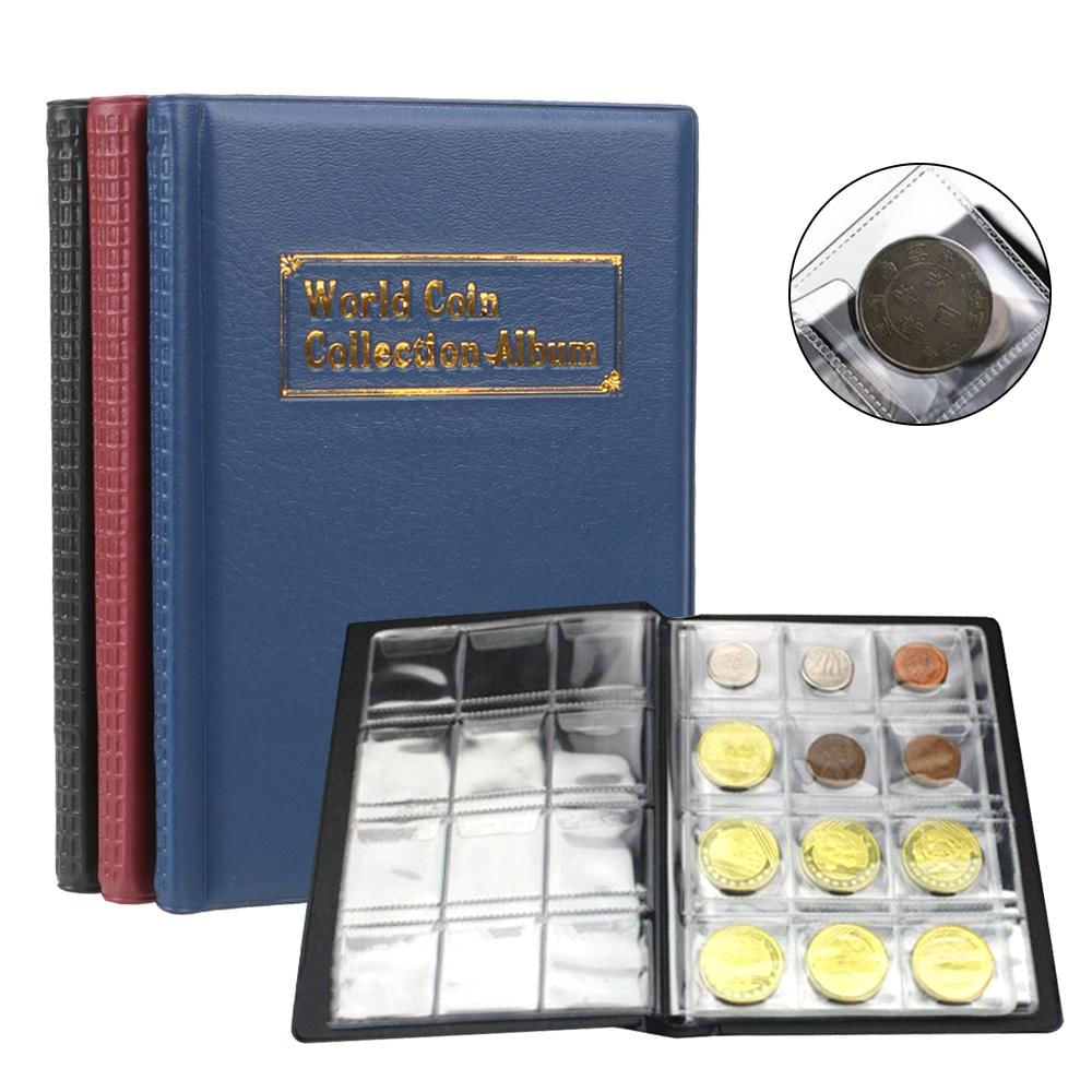 Álbum de Coleção de Moedas em PVC para Colecionadores