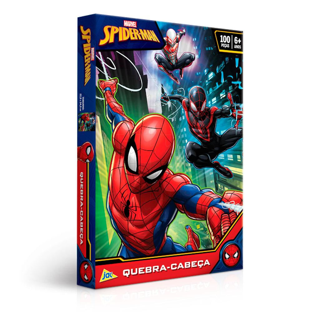 Quebra Cabeça Spider Man 100 Peças - Toyster