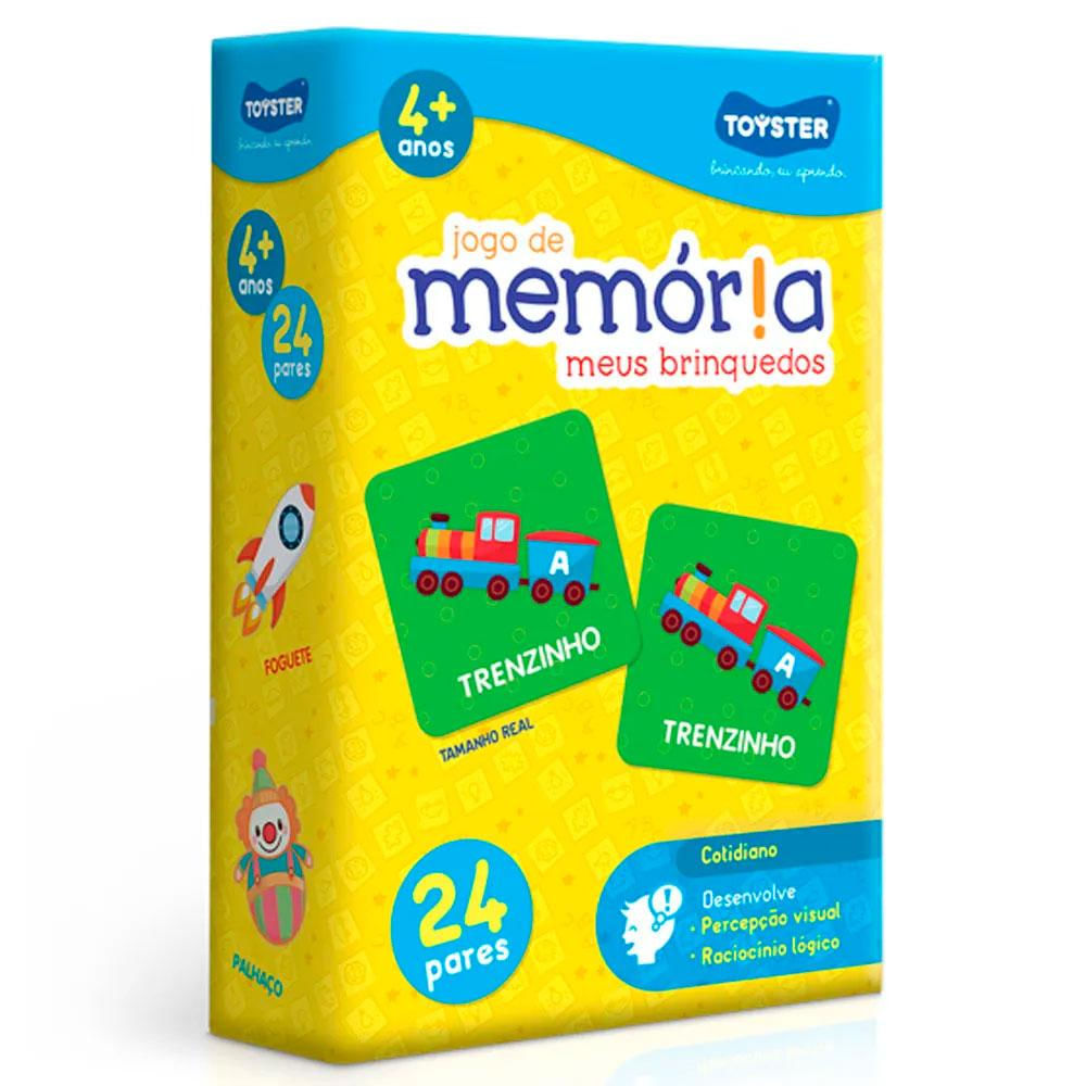 Jogo da Memória Meus Brinquedos - Toyster