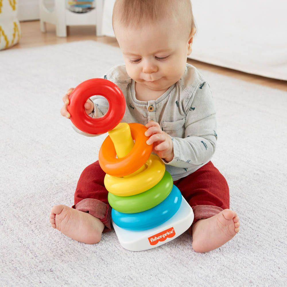 Fisher-Price Para Bebês Pirâmide De Argolas - Mattel