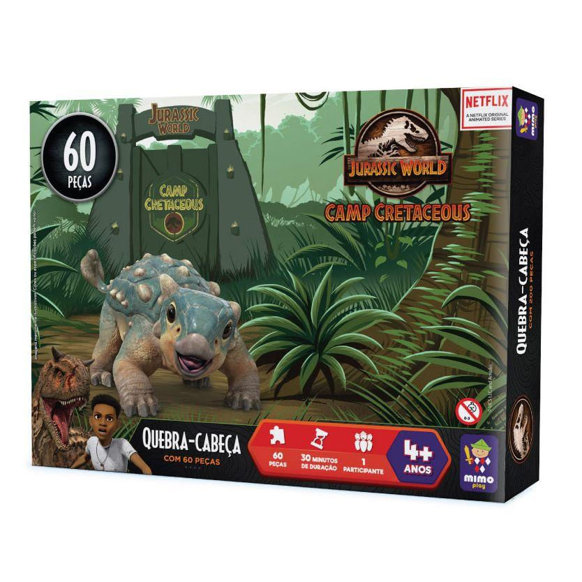 Quebra-Cabeça Jurassic World Bolota 60 Peças - Mimo