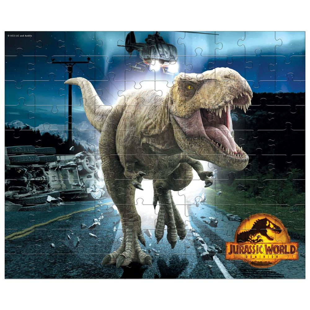 Quebra-Cabeça Jurassic World T.Rex 100 Peças - Mimo