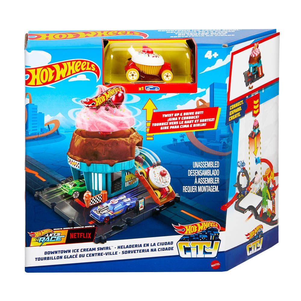 Hot Wheels City Pista De Brinquedo Soveteria - Mattel