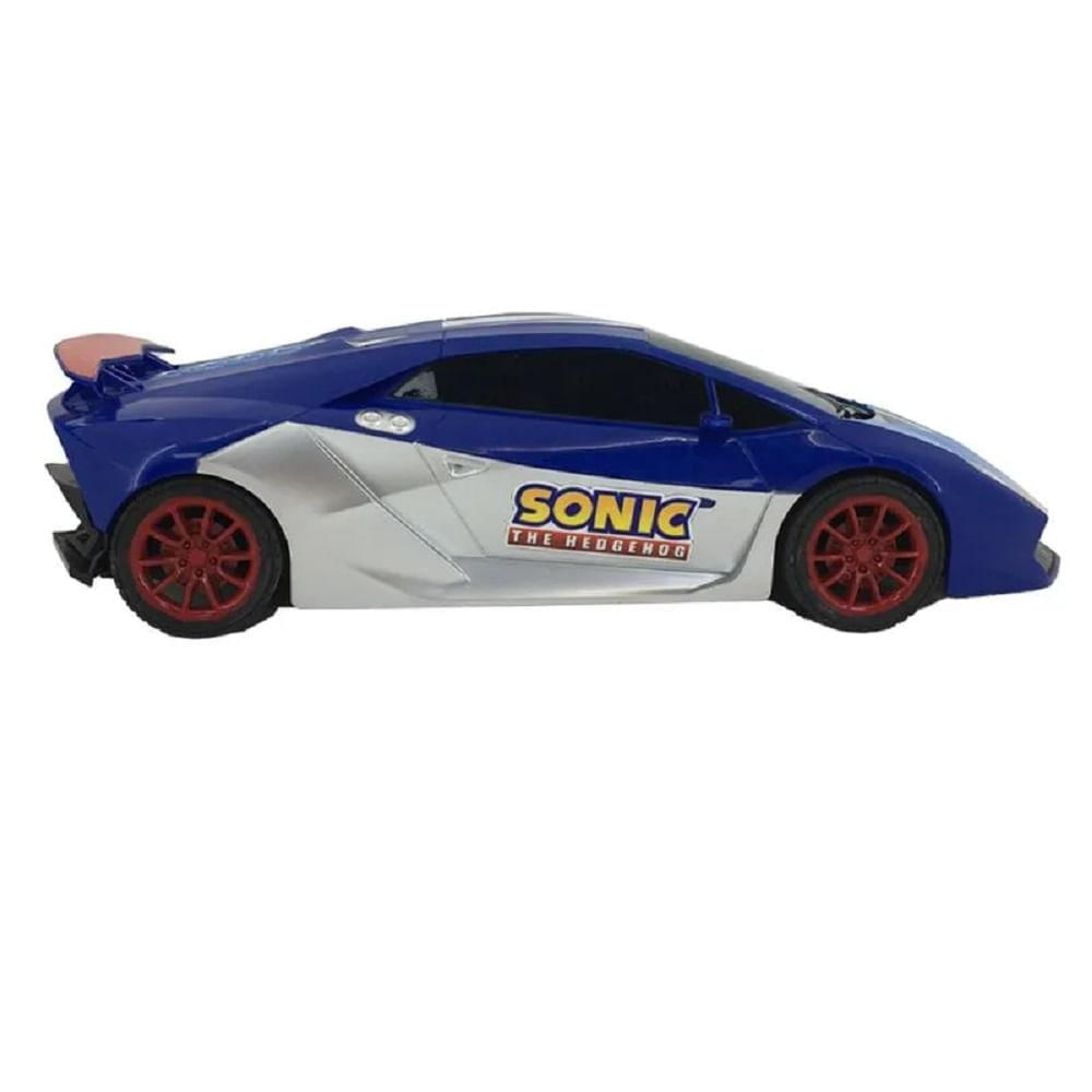 Carro Roda Livre Sonic Blue Bullet - Candide