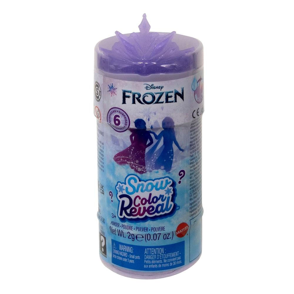 Disney Frozen Snow Color Reveal Surpresa Coroação - Mattel