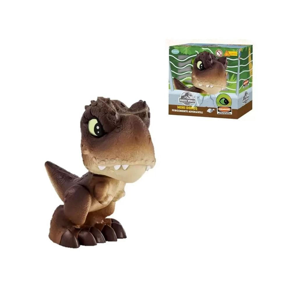 Jurassic World Mini T Rex Marrom Baby Dino - Pupee