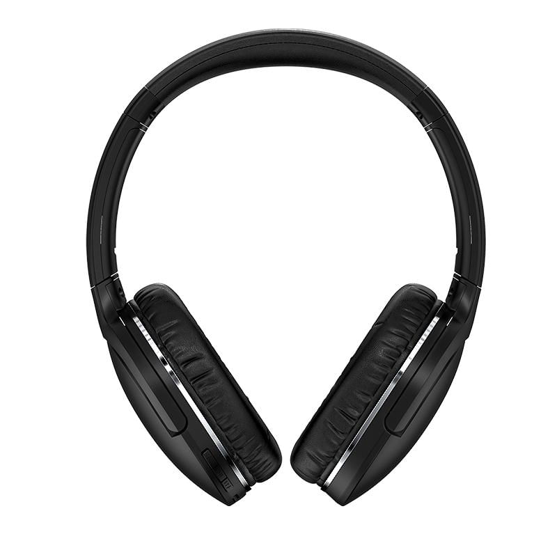 Fones de Ouvido Bluetooth Baseus D02 Pro Sem Fio Dobrável preto