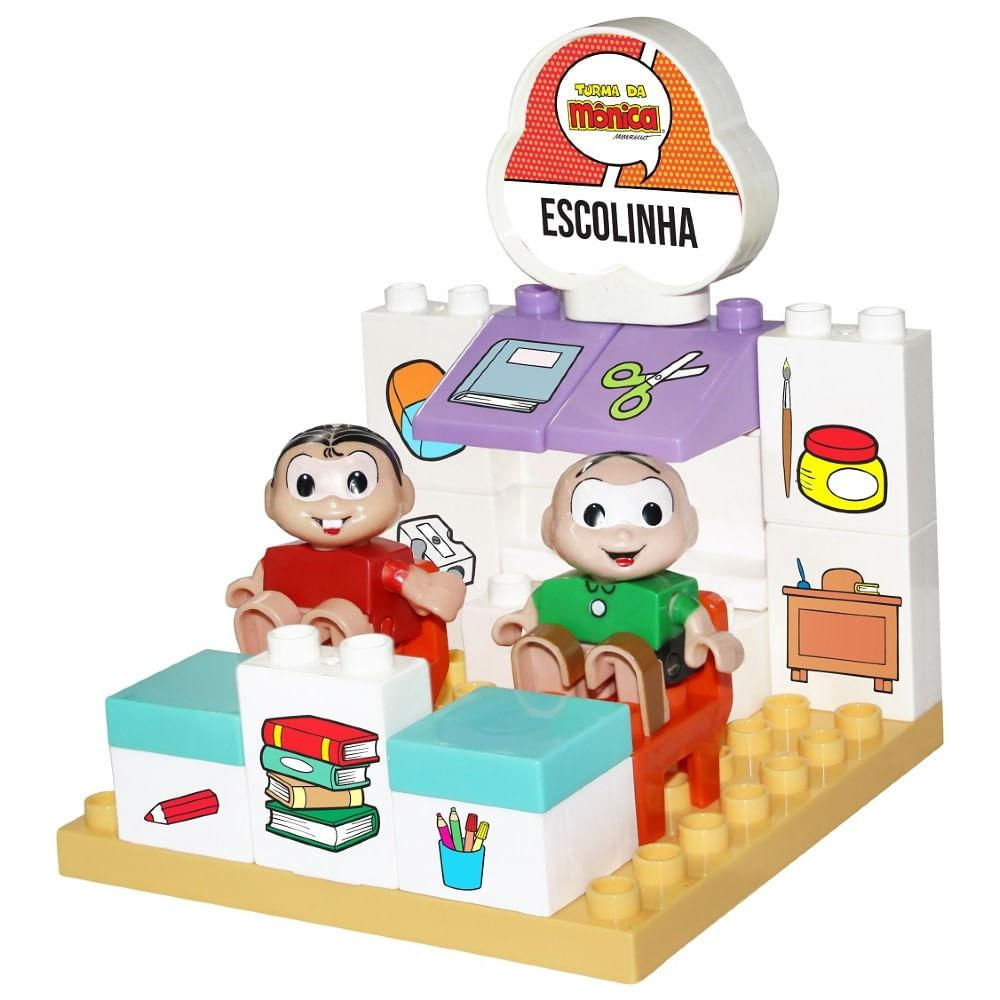 Blocos Playset Escolinha da Mônica - Monte Líbano