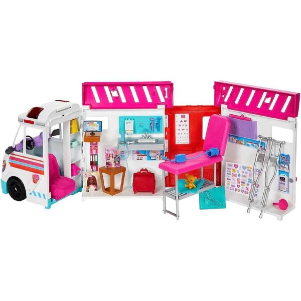 Barbie Ambulance Hospital Barbie Movil Toy Barbie Ambulancia