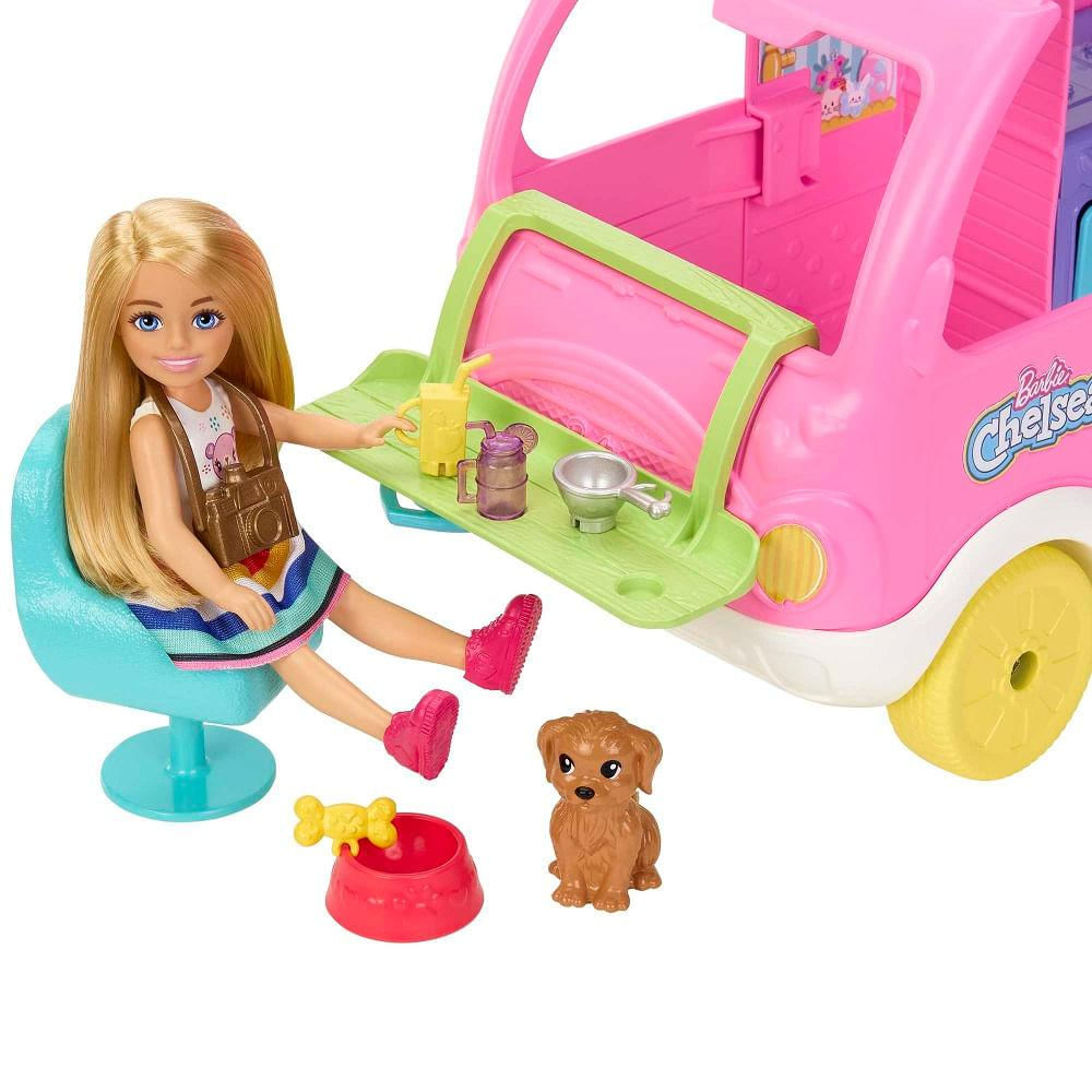 Barbie Chelsea 2 em 1 Acampamento - Mattel
