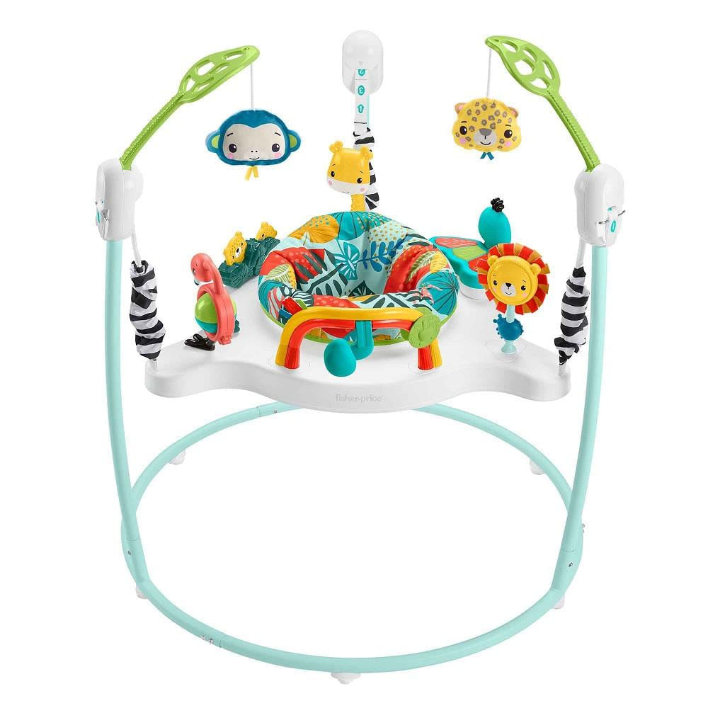 Fisher Price Baby Cadeirinha Pula-Pula Floresta - Mattel