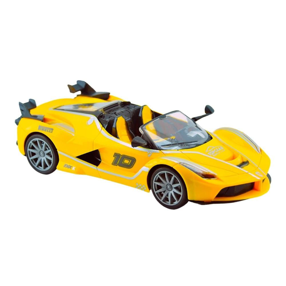 Carro Controle Remoto Racing Car Amarelo - CKS