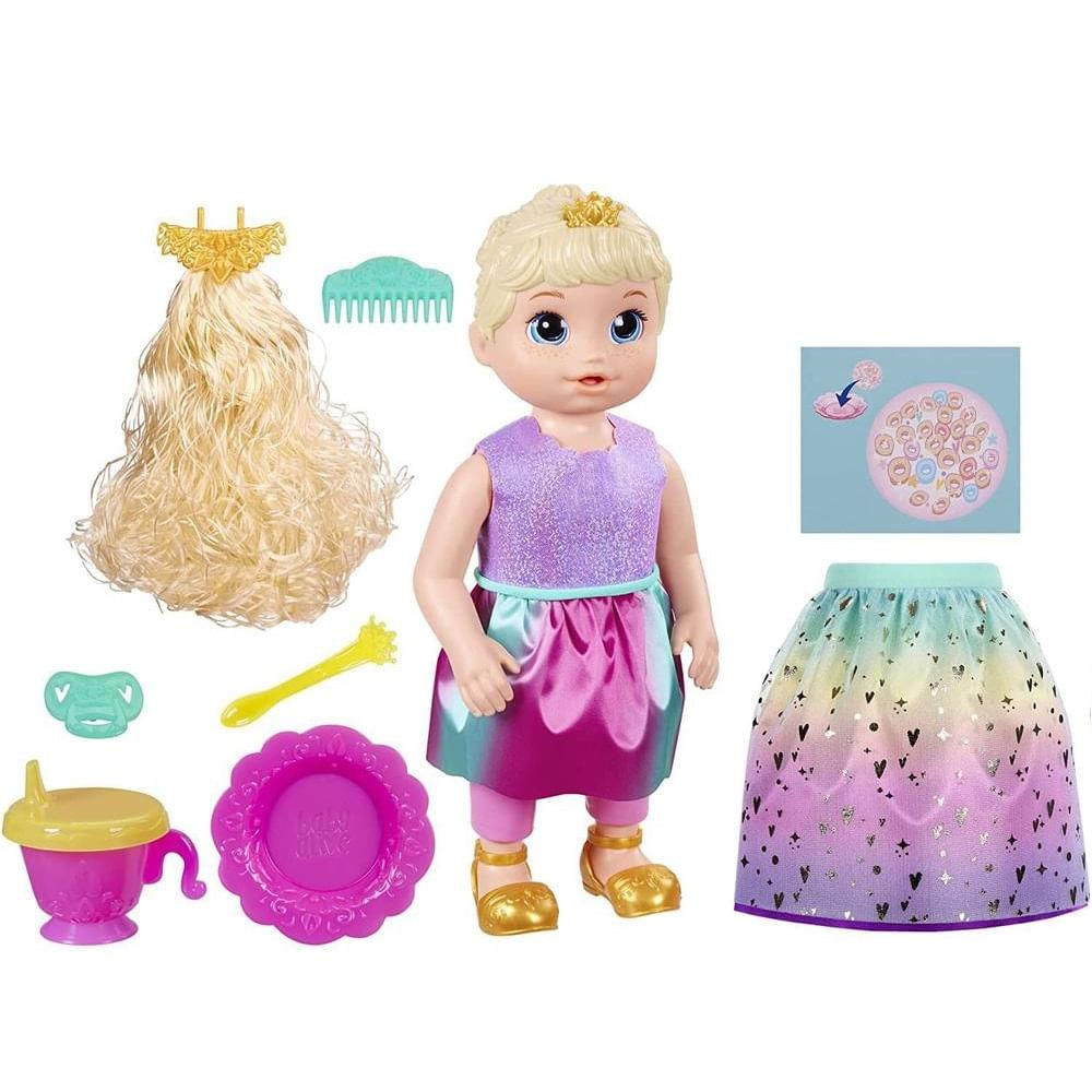 Boneca Baby Alive Princess Ellie Grows Up Loira - Hasbro