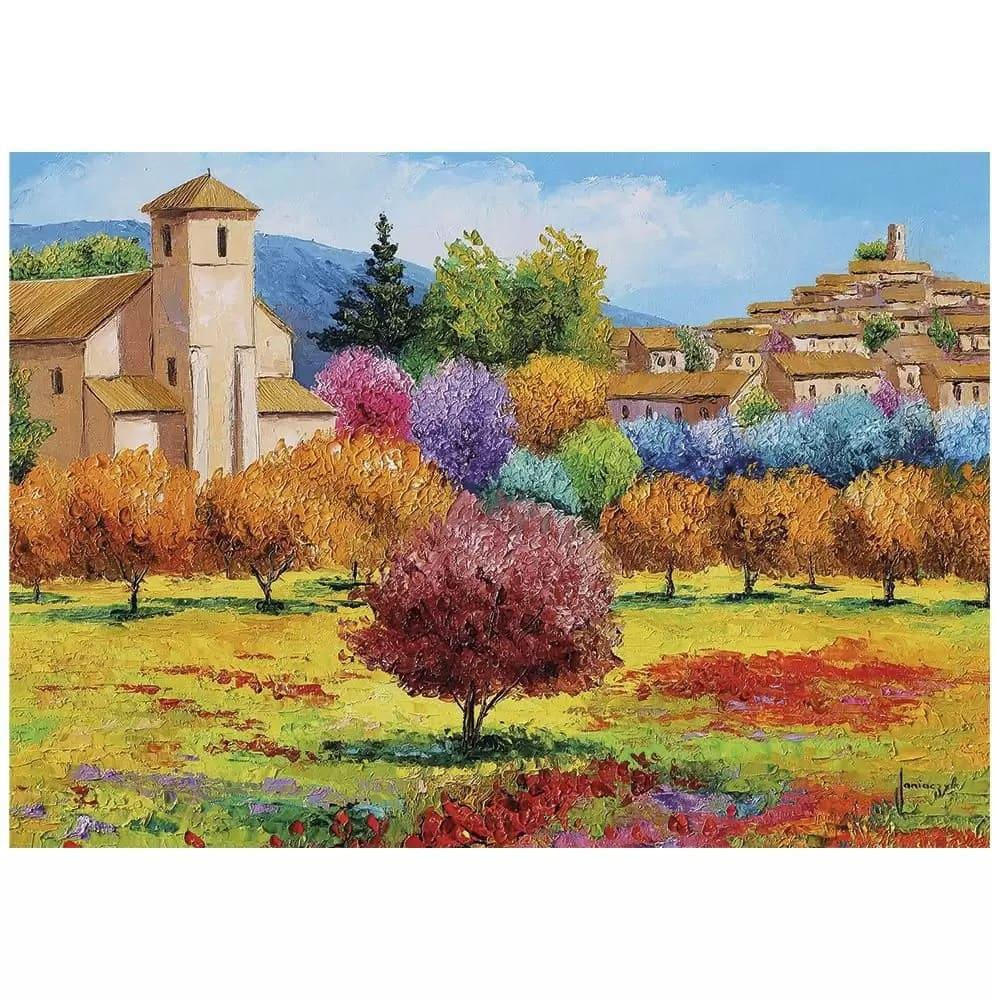 Puzzle Verão em Lourmarin 4000 Peças - Grow